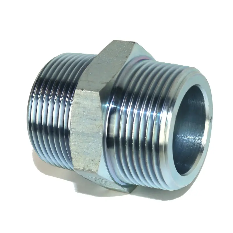 1-1/4" Threaded Nipple Fitting For Air Hose With Swivel Fittings 1