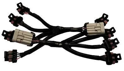 12034 Ls2 Ls3 Ls7 5.2 6.0 Ignition Coil Harness Set For Relocation Brackets 8 Coils 1