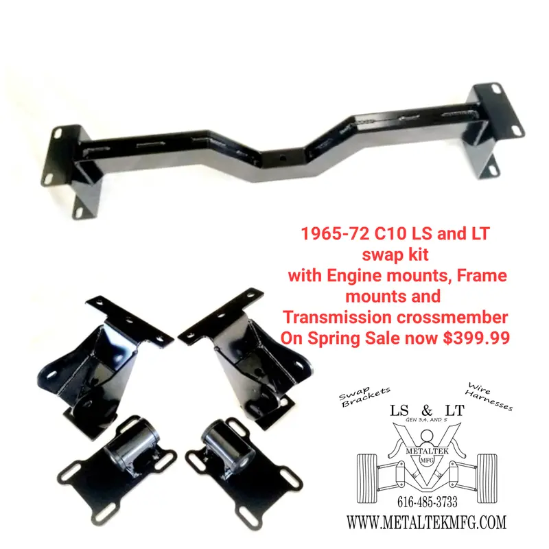 17050X 1963-72 C10 Lt Swap Kit 1