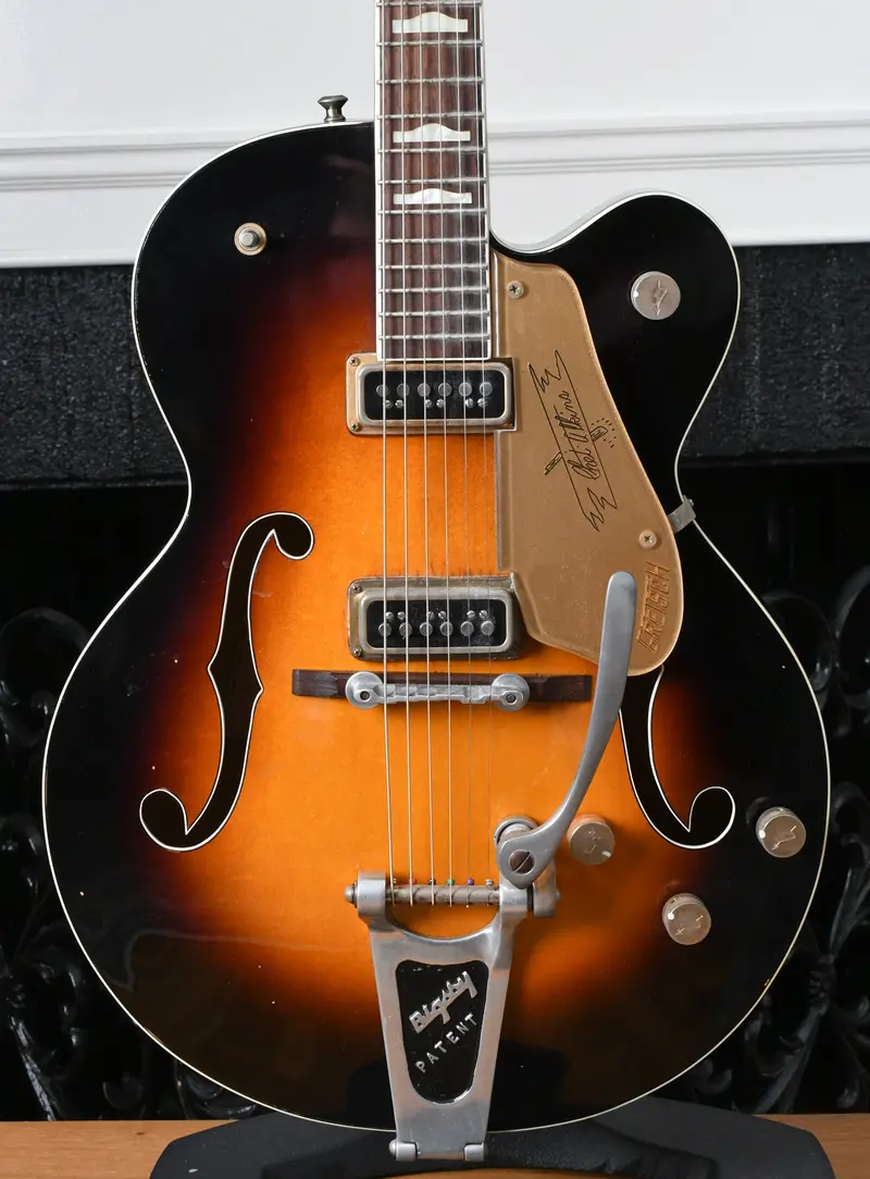 1957 Gretsch 6120 Chet Atkins *Custom Color* Brown Sunburst 1