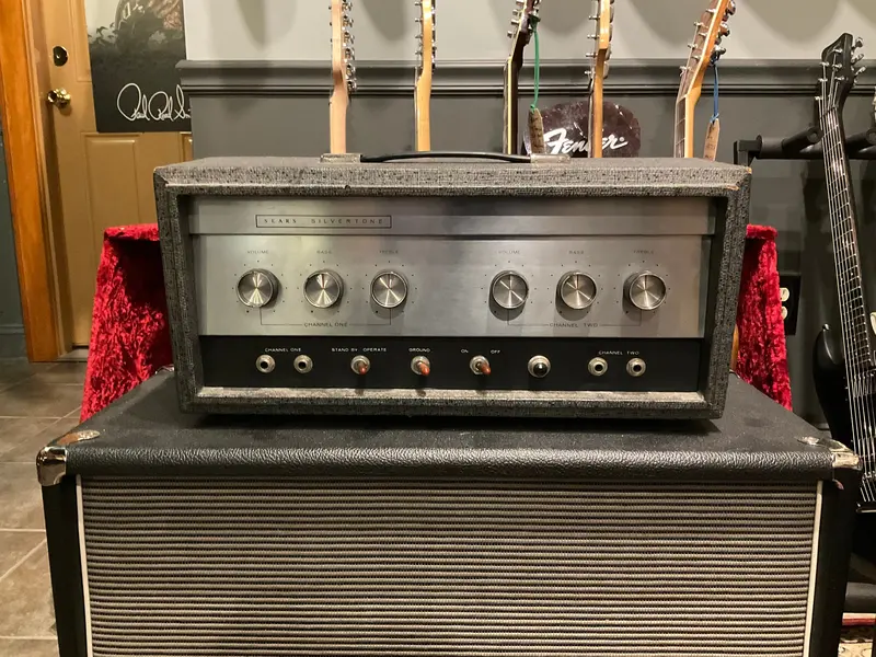 1960'S Sears Silvertone 1483 Head 1