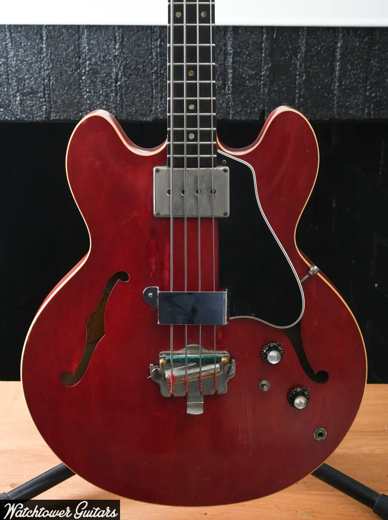 1965 Gibson Eb-2 Bass Cherry 1