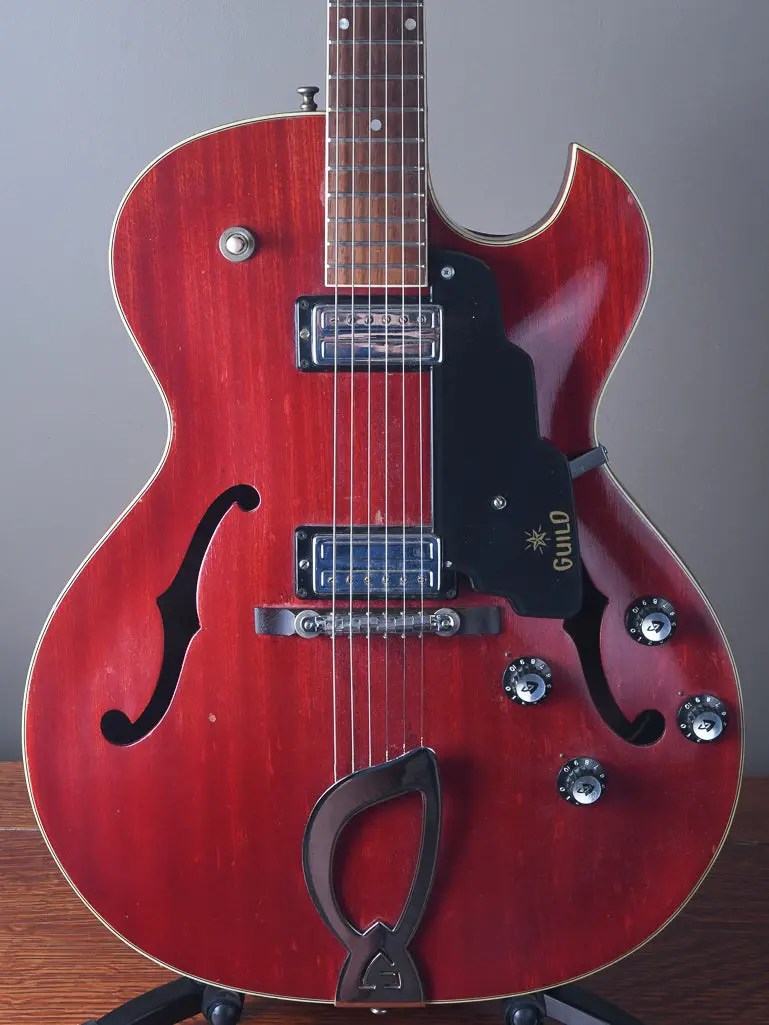 1966 Guild Starfire Ii Cherry 1