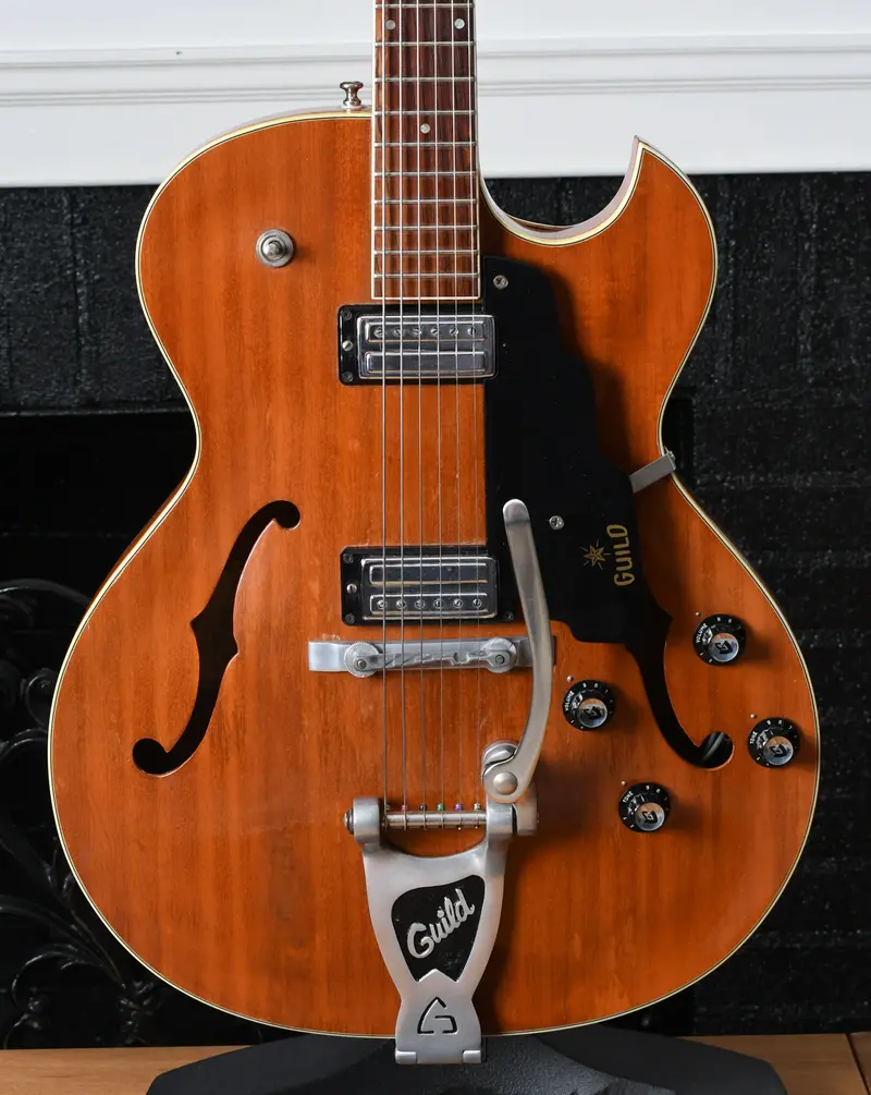 1966 Guild Starfire Iii *Custom Color* Amber 1