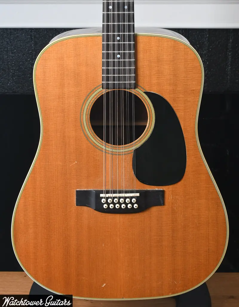 1967 Martin D-28 12 String Conversion Acoustic Natural 1