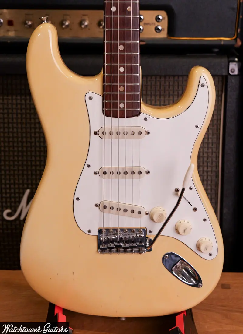 1972 Fender Stratocaster Olympic White 1