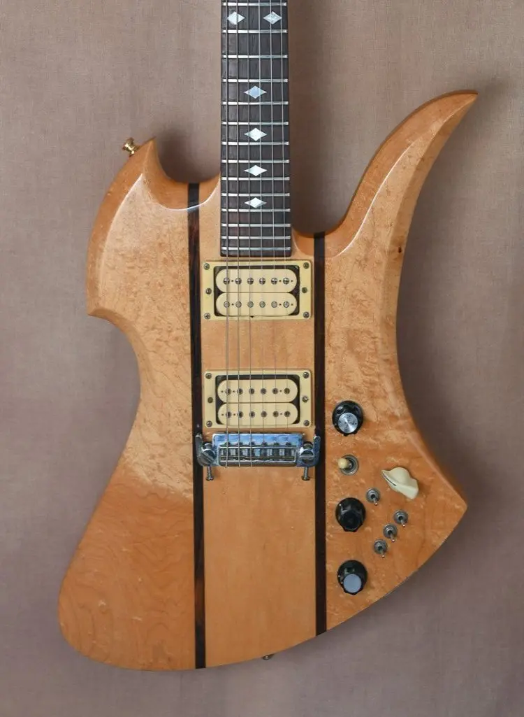 1979 B.C. Rich Mockingbird Natural Gloss Ohsc 1