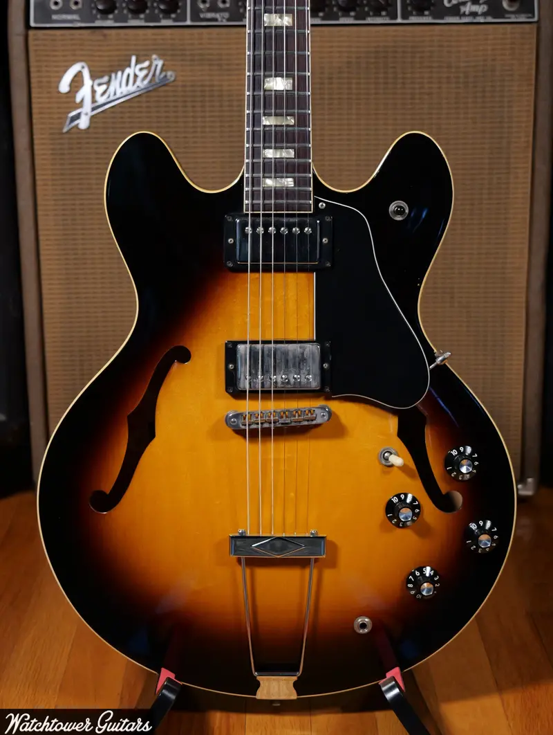 1979 Gibson Es-335 Tobacco Sunburst 1