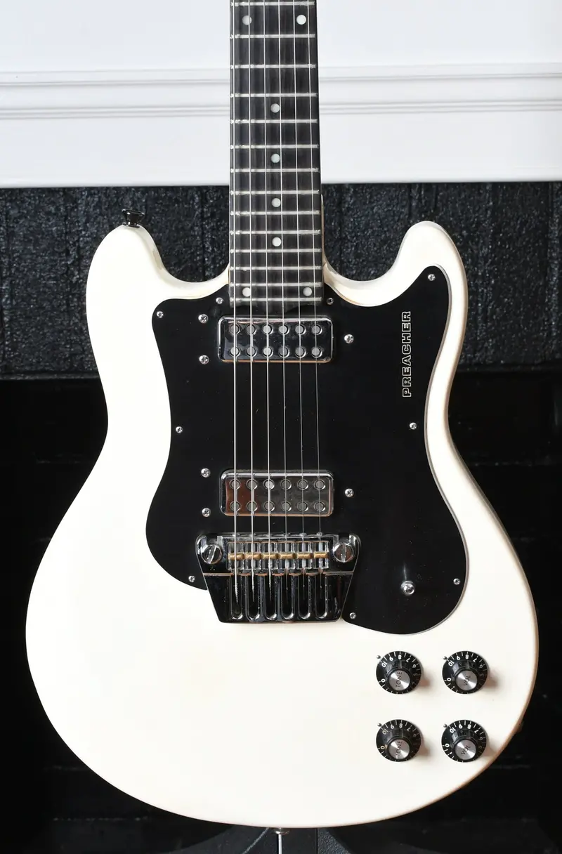 1979 Ovation Preacher White 1