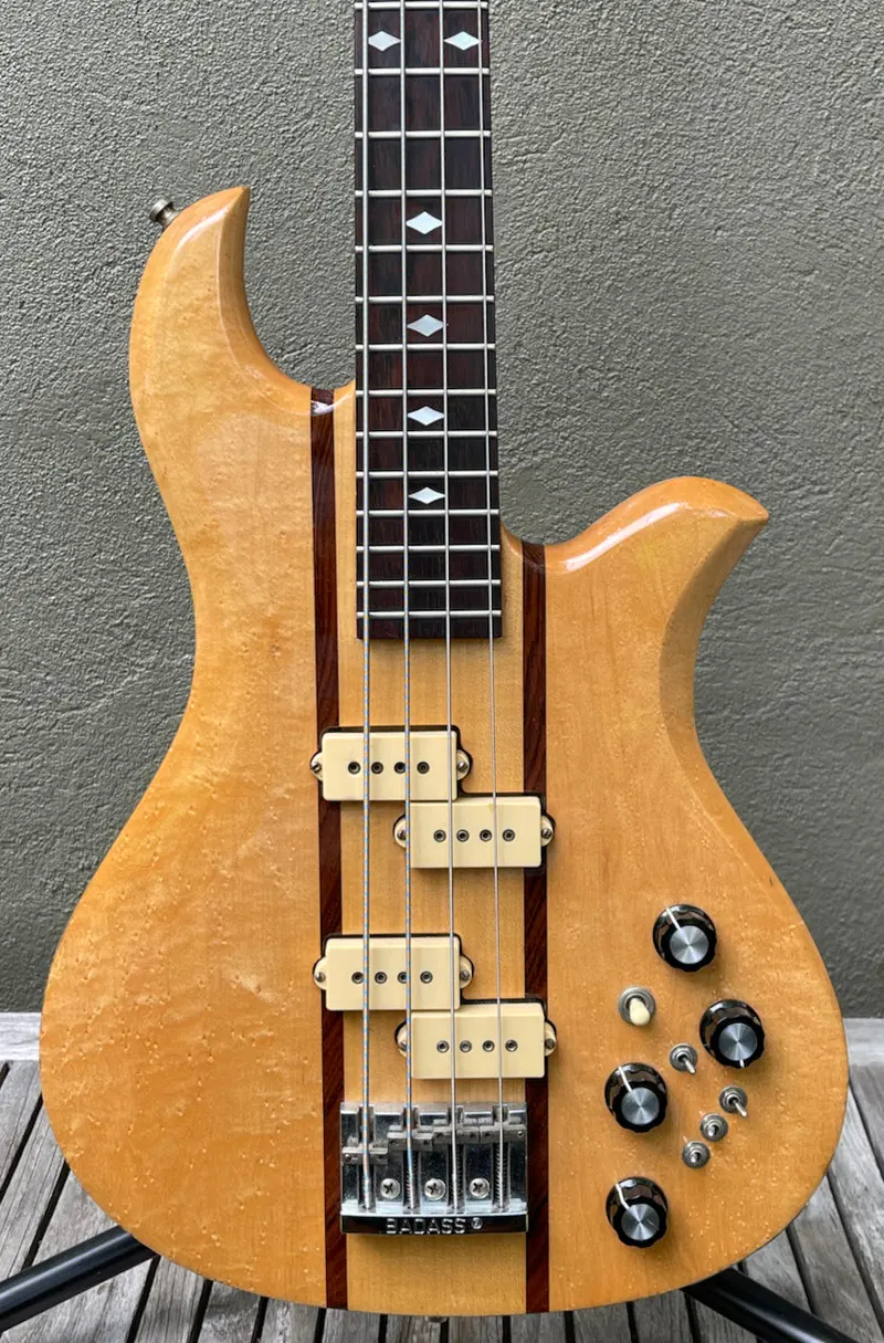 1982 B.C. Rich Eagle Bass Natural Gloss 1