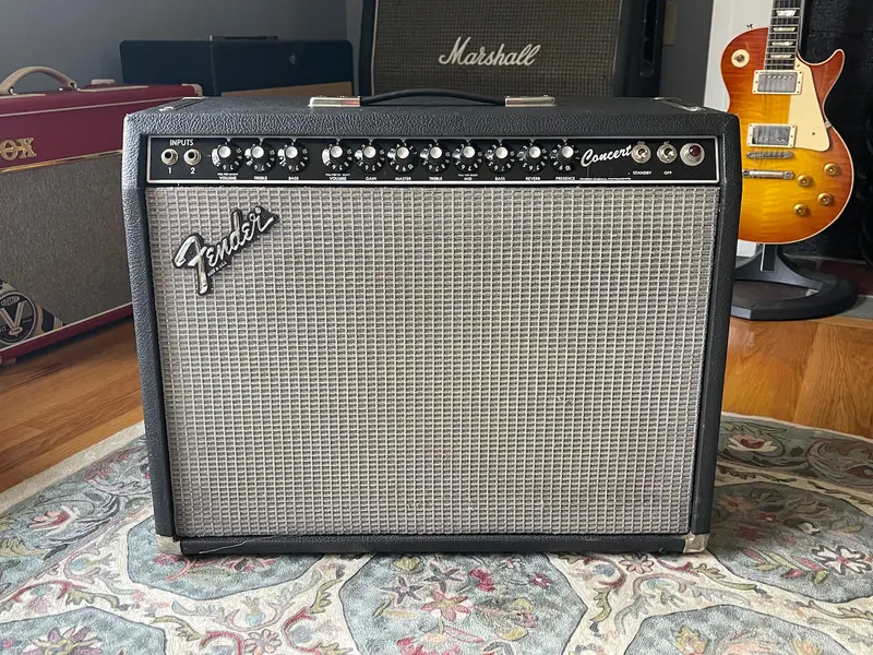 1982 Fender Concert Black Tolex "Rivera Era" 1