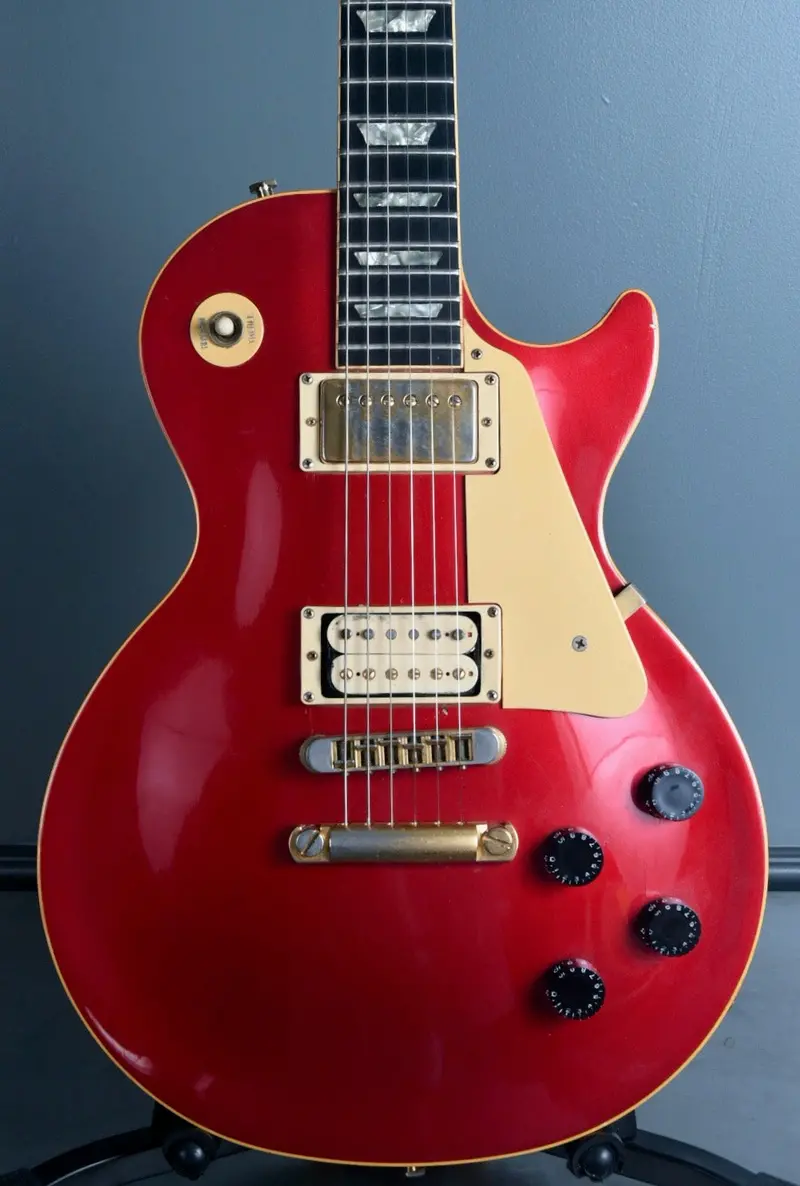1983 Gibson Les Paul Standard Candy Apple Red Ohsc 1