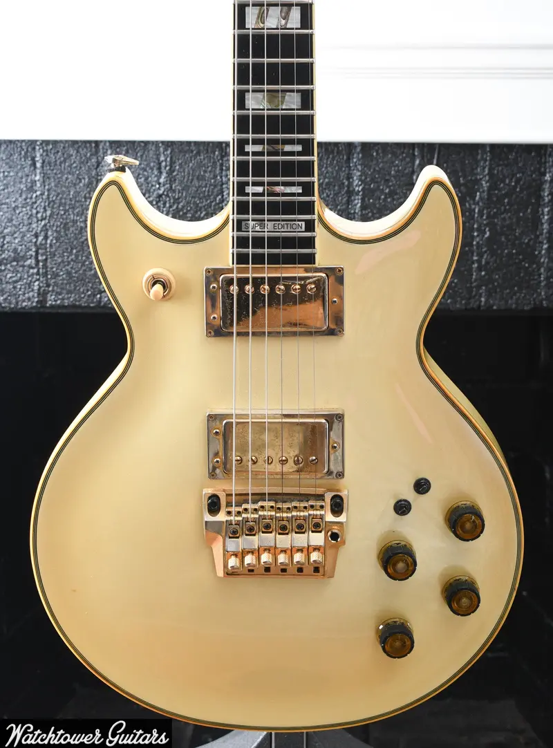 1985 Ibanez Artist Ar350 Polar White 1