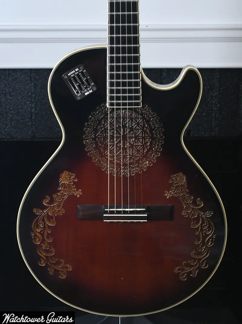 1987 Barrington Bgw-800N Classical Electric Tobacco Burst 1