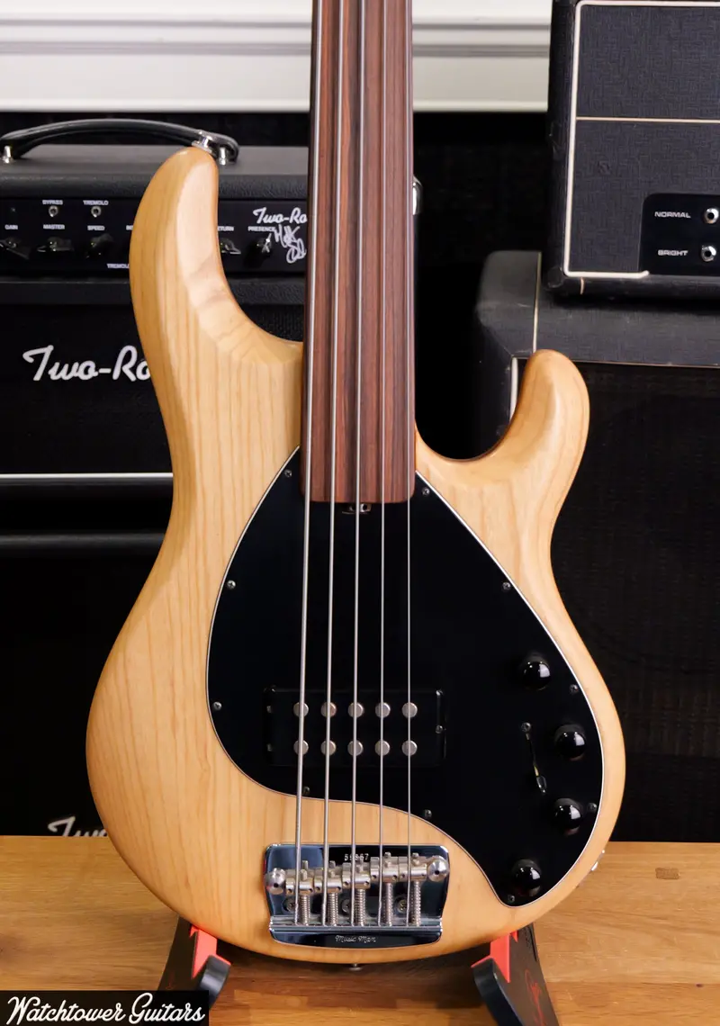 1998 Music Man Stingray 5 Frettless *Custom Ordered* Matte Natural Velvet Finish 1