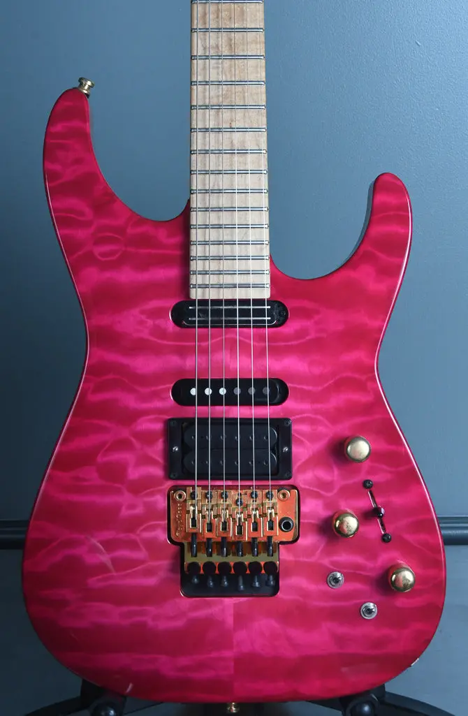 2001 Jackson Usa Phil Collen Pc1 Signature Euphoria Quilt Ohsc 1
