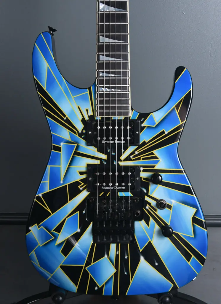 2001 Jackson Usa Soloist Shattered Glass Ohsc 1