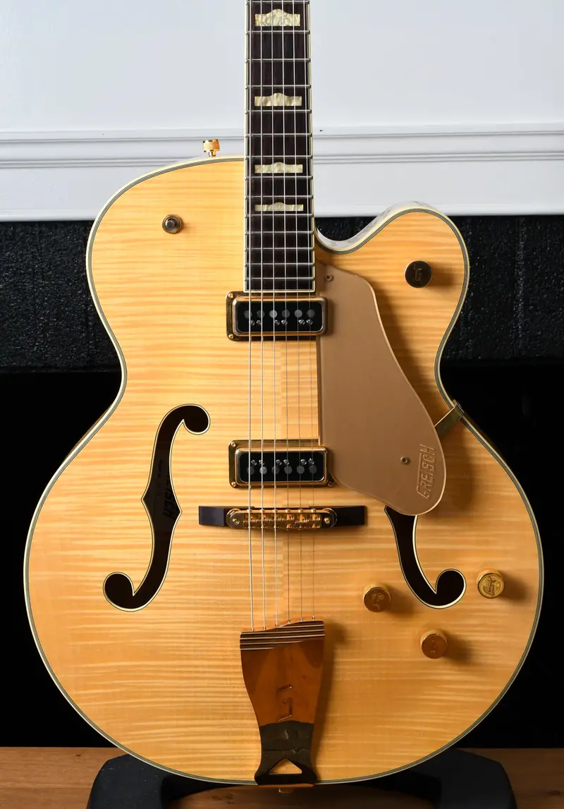 2004 Gretsch G6193 Country Club Flame Maple Blonde 1