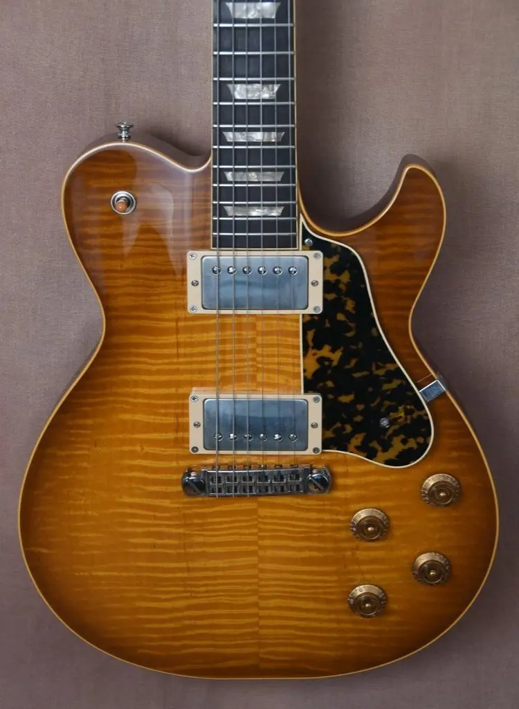 2006 Gustavsson Bluesmaster Custom '59 Tea Burst Nitro Ohsc 1