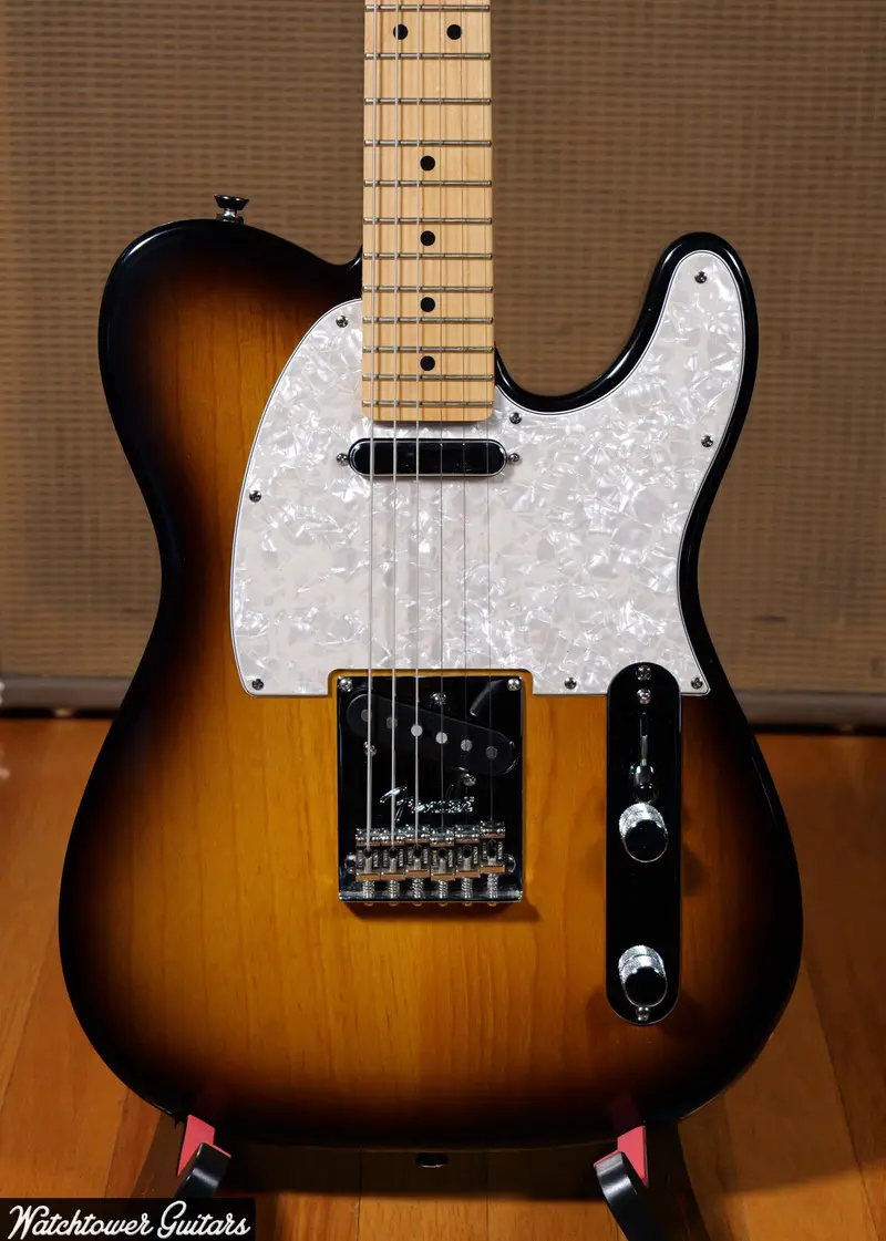 2008 Fender American Standard Telecaster Ash Two Tone Sunburst 1