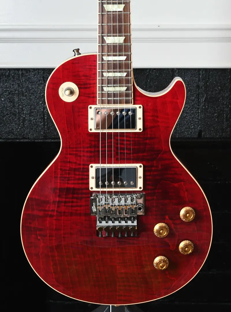 2011 Gibson Custom Shop Alex Lifeson Les Paul Axcess Royal Crimson 1