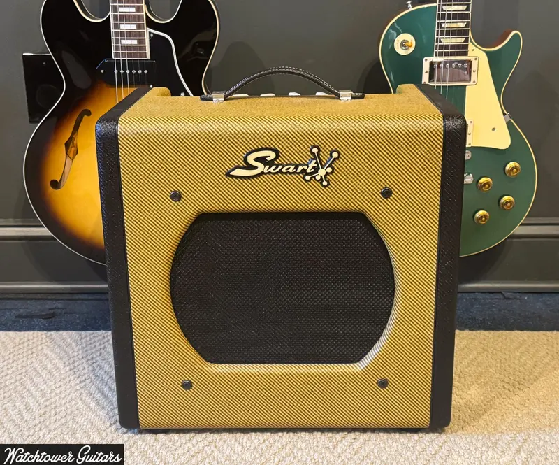 2012 Swart Str 1X12 Combo Celestion Blue Two Tone Tweed 1