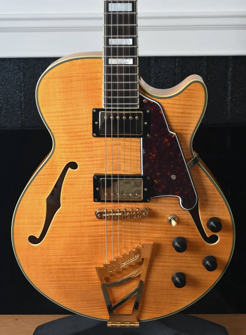 2013 D'angelico Ex-Ss Semi Hollow With Stairstep Tailpiece Natural 1