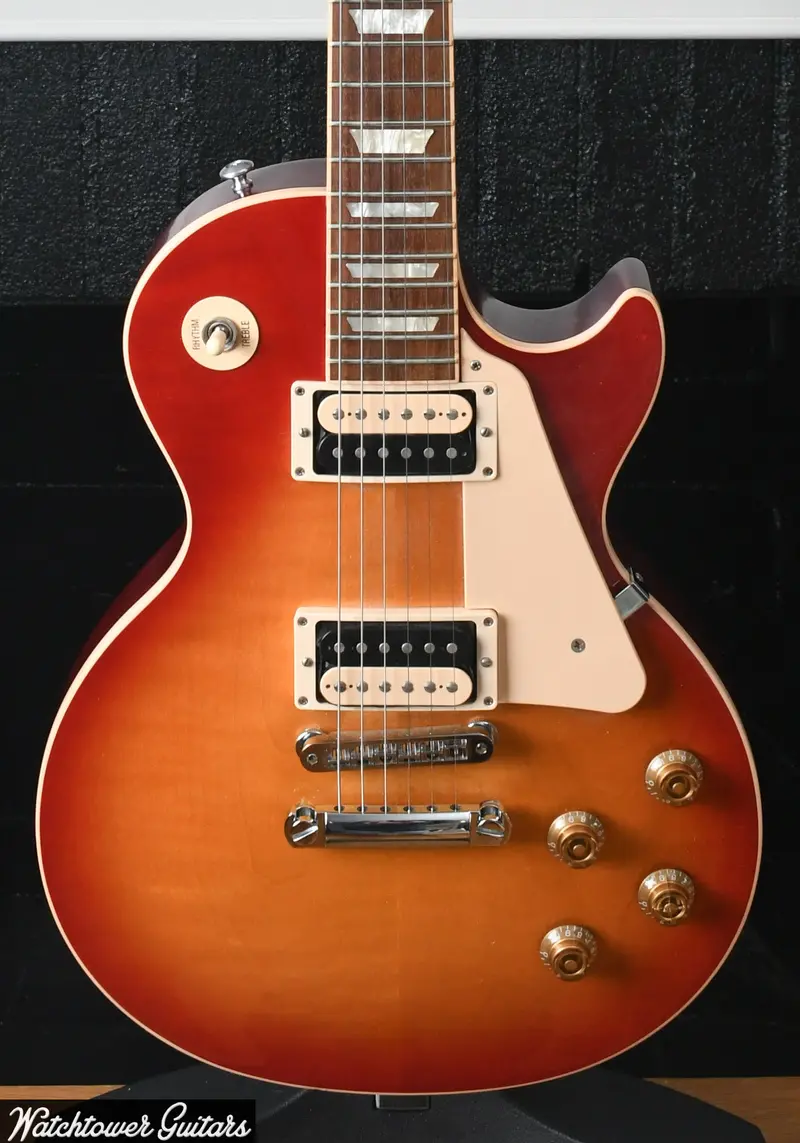 2014 Gibson Les Paul Traditional Pro Ii Heritage Cherry Sunburst 1