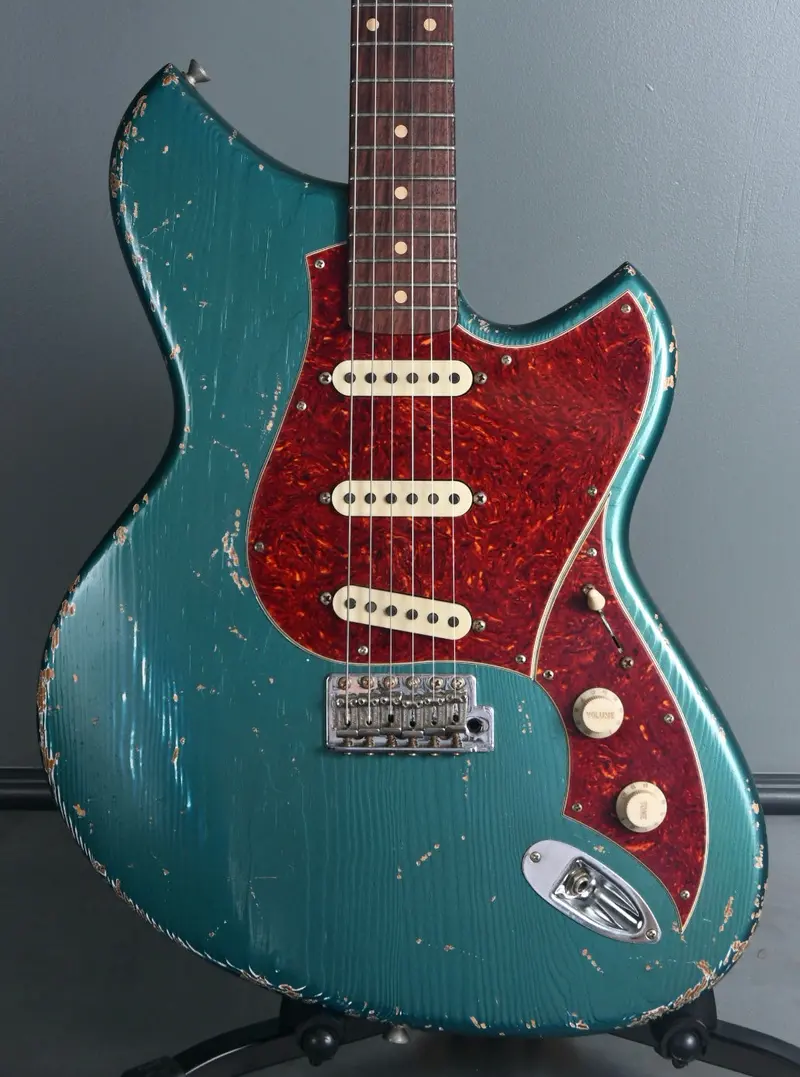 2016 Novo Guitars Serus S Ocean Turquoise Amalfitano's! 1