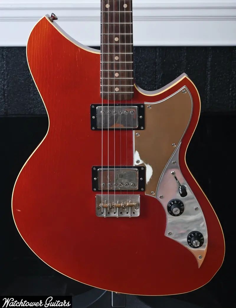 2017 Novo Guitars Serus Tc Candy Apple Red Throbak Pickups 1