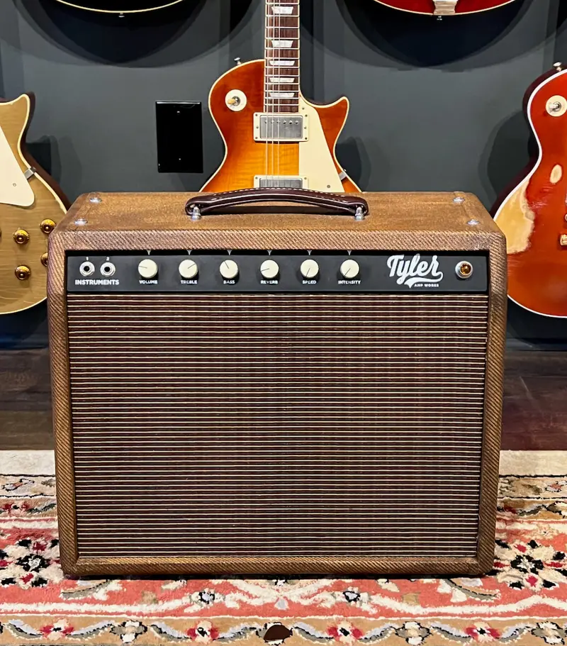2017 Tyler Amp Works Jt-14 1X12 Combo Dark Tweed 1