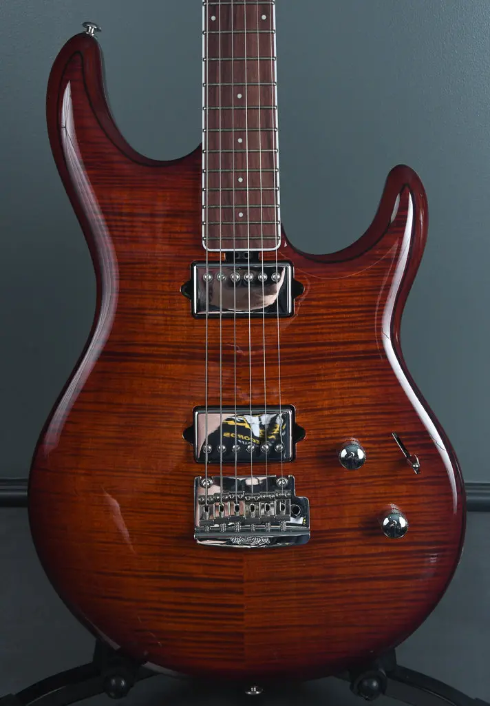 2018 Ernie Ball Music Man Luke Iii Bfr Steve Lukather Signature Hazel Burst 1