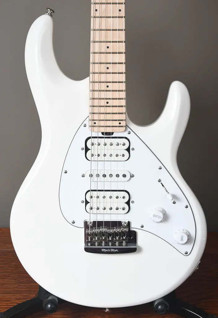 2018 Ernie Ball Music Man Silhouette White 1