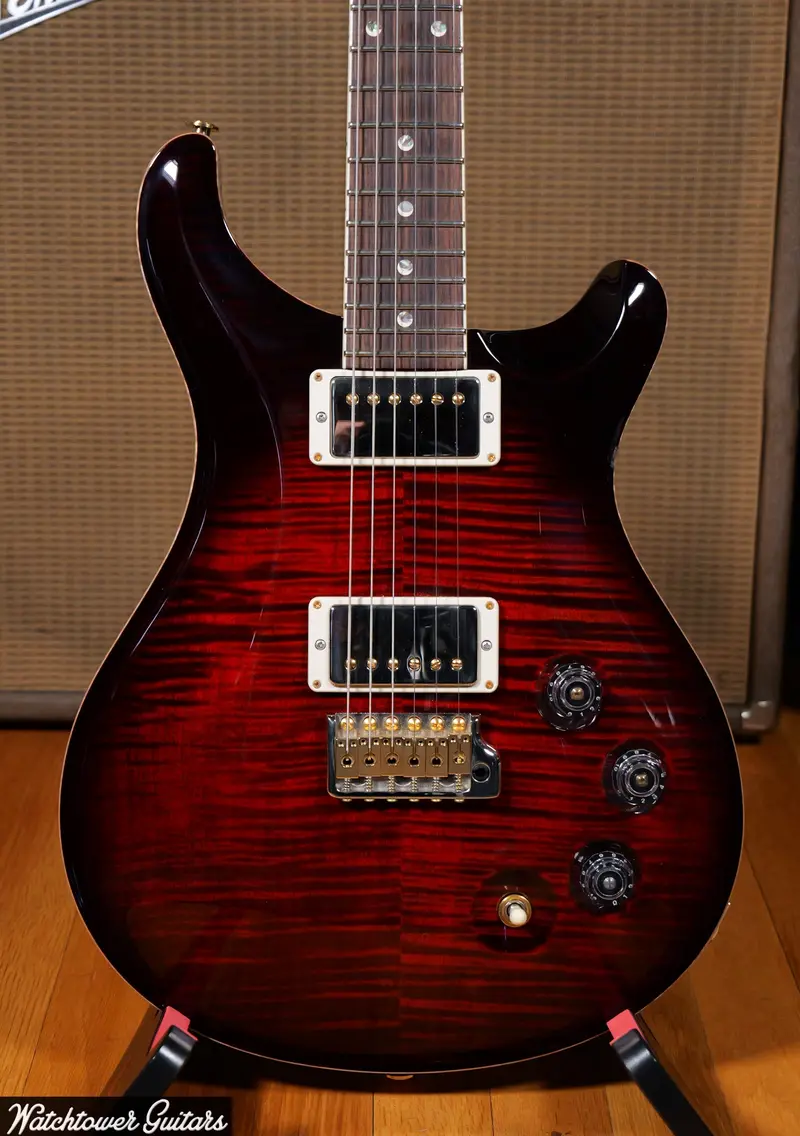 2018 Paul Reed Smith Prs Dgt Signature 10 Top *Custom Color* Fire Red 1