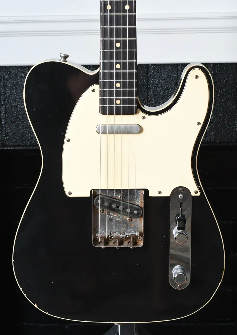 2019 Danocaster Single Cut Custom Black Peter Florance Voodoo Pickups 1