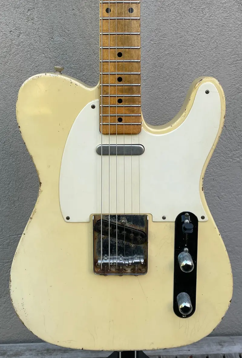 2019 Danocaster Single Cut Nicotine Blonde Peter Florance Voodoo Te-60 Pickups 1