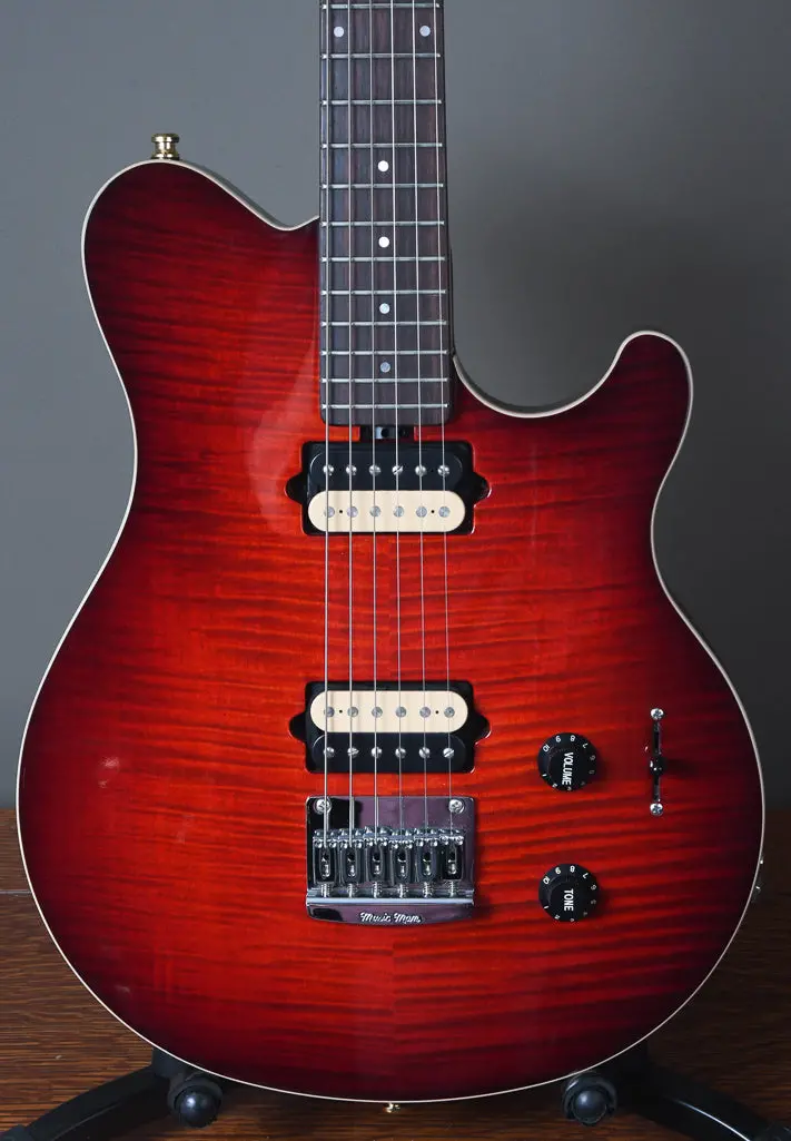 2019 Ernie Ball Music Man Bfr Axis Super Sport Hardtail 1
