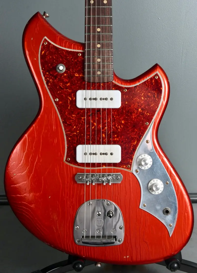 2019 Novo Guitars Serus J Candy Apple Red Fralin P-90 1