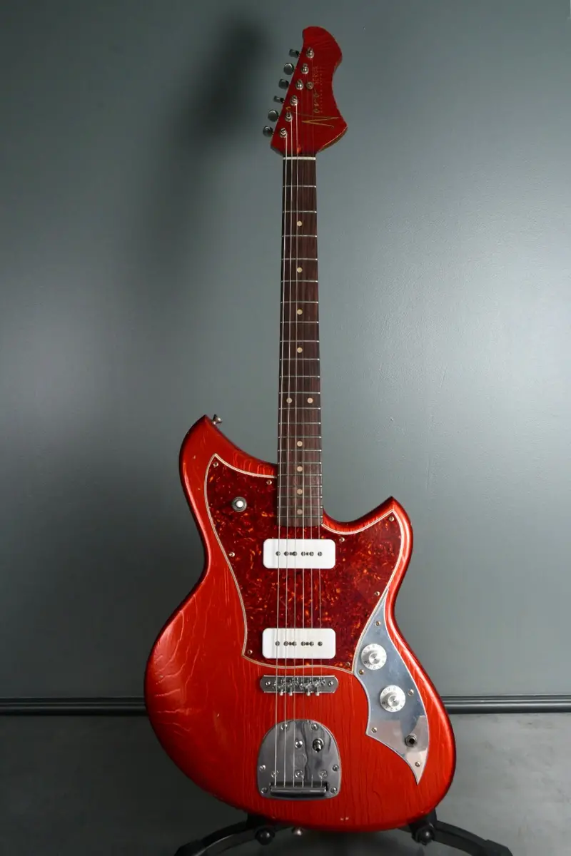 2019 Novo Guitars Serus J Candy Apple Red Fralin P-90 2