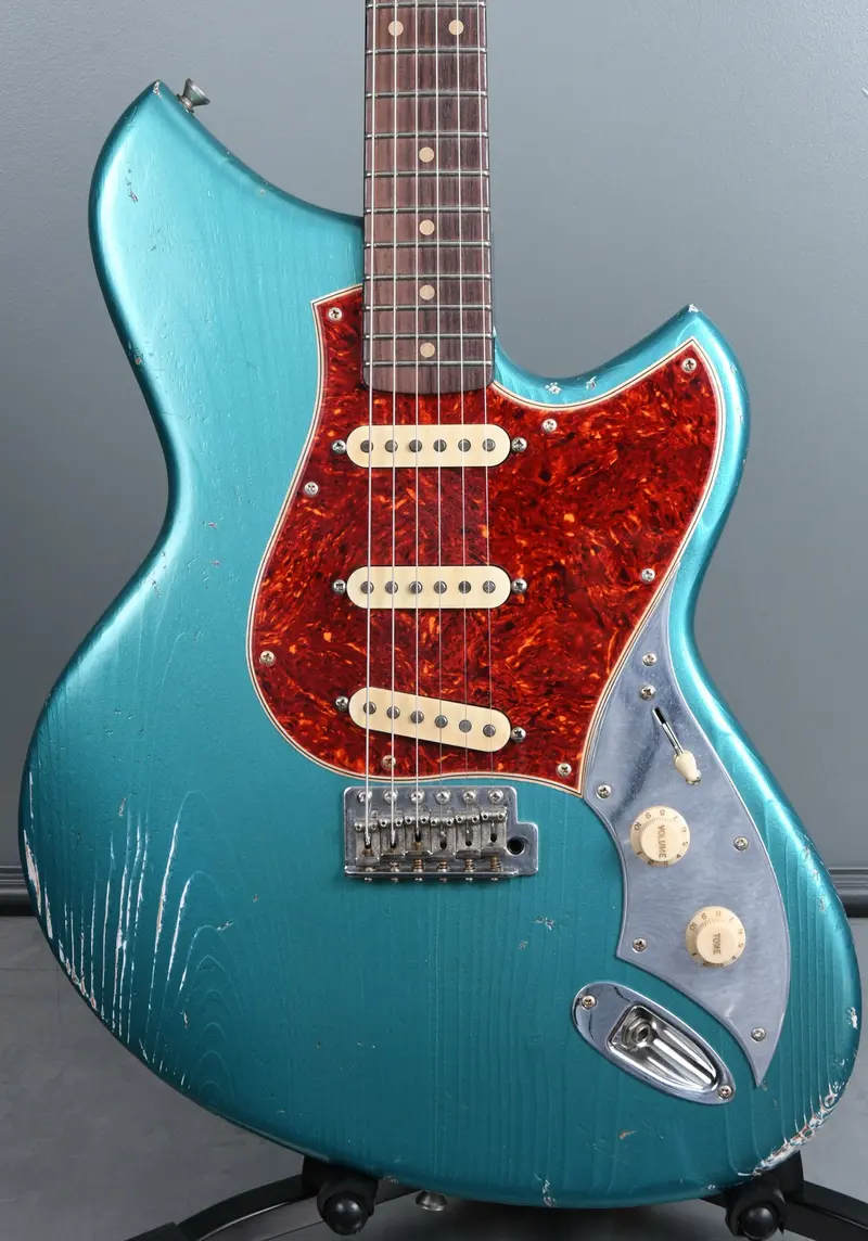 2019 Novo Guitars Serus S Ocean Turquoise  Metallic 1