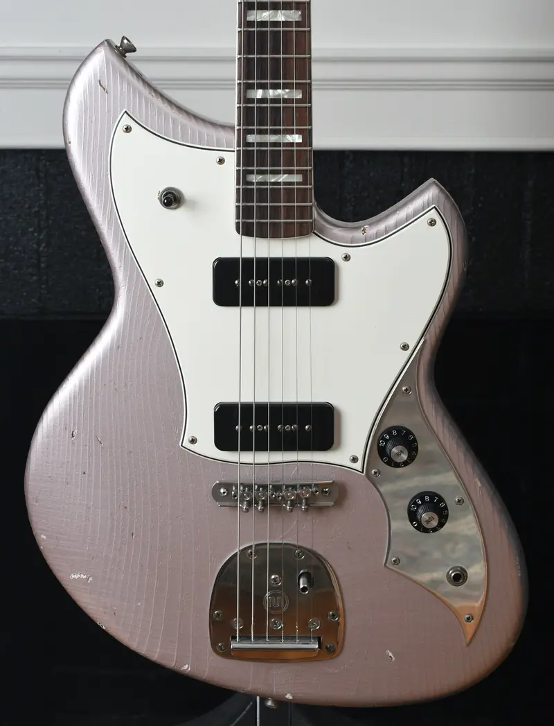 2019 Novo Serus J Heather Mist With Matching Neck & Block Inlays! 1