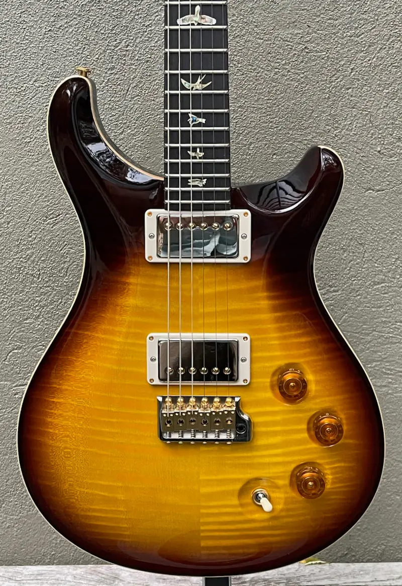 2019 Prs Wood Library Dgt 10 Top Mccarty Tobacco Burst Brazilian Fingerboard 1