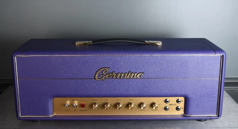 2020 Germino Lead 55 Lv Master Volume Purple Tolex 1
