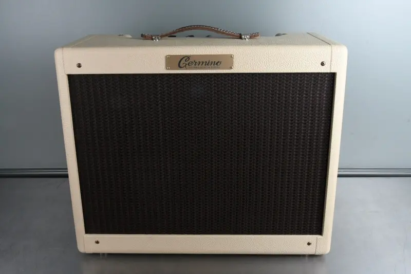 2020 Germino Tweed Deluxe Cream Levant/Oxblood Grill 1