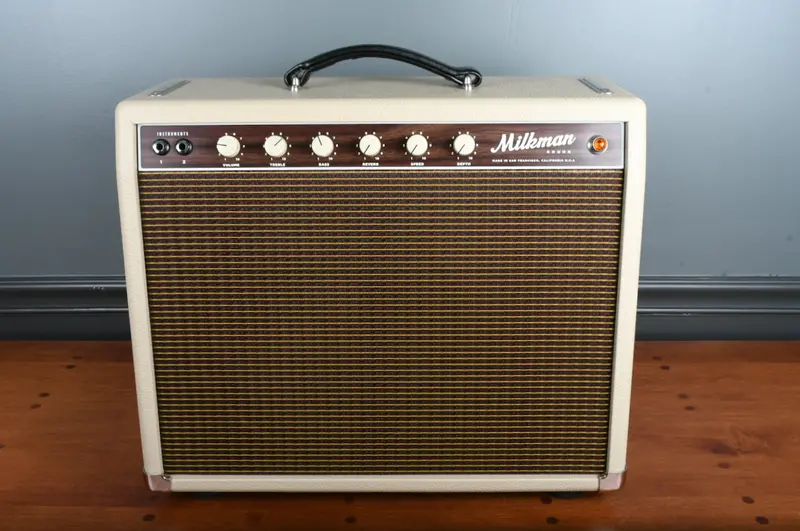 2020 Milkman Sound 5 Watt Half Pint 1X12 Combo Blonde With Stripe 1