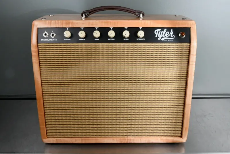 2020 Tyler Amp Works Jt-14 1X12 Combo Maple Hardwood Cabinet 1