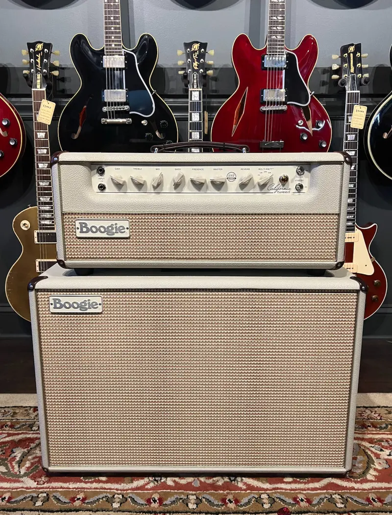 2021 Mesa Boogie California Tweed 6V6 4:40 Cream Head & 2X12 Cabinet 1
