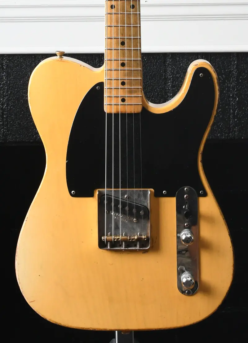2022 Danocaster Single Cut Esquire Peter Florance Nocaster Butterscotch 1