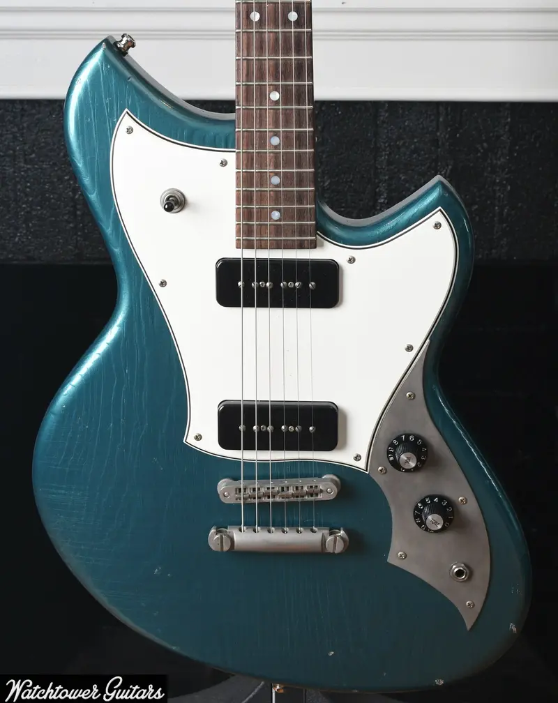 2022 Novo Guitars Serus P2 Ocean Turquoise 1