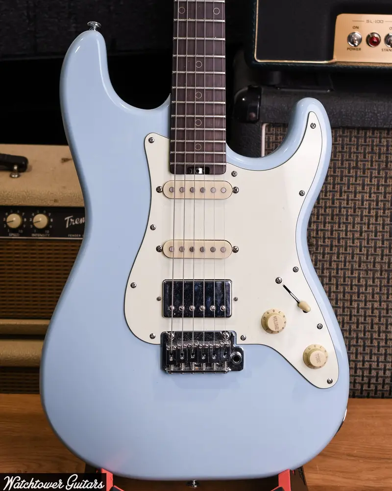2022 Schecter  Nick Johnston Traditional H/S/S Atomic Frost 1